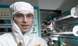 Prof. Hossam Hiyak in a laboratory demonstration